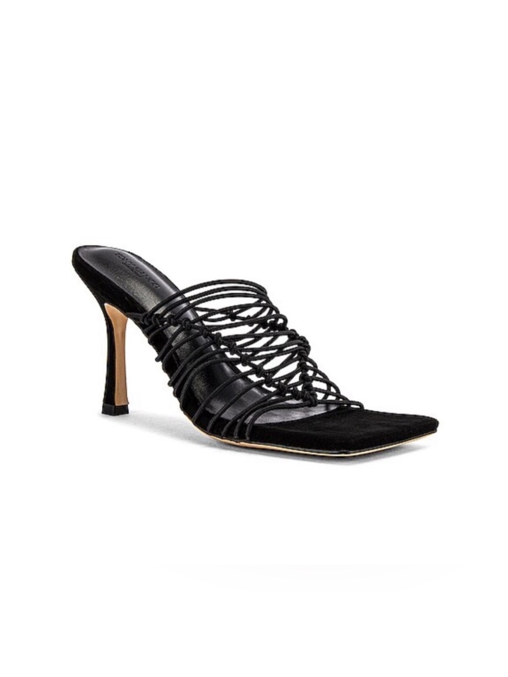 Tony Bianco Lynx Mule Black Size 6.5